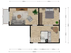 Prodej bytu 2+1, Bílina, M. Švabinského, 54 m2