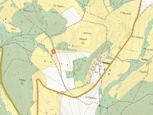 Prodej louky, Běšiny, 1618 m2