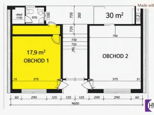 Pronájem obchodního prostoru, Praha, Anglická, 18 m2