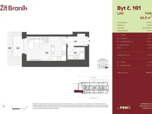 Prodej bytu 1+kk, Praha, Ke Krči, 31 m2