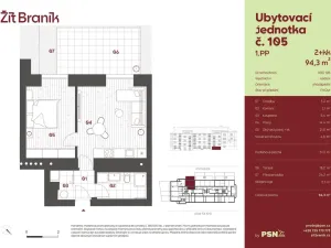 Prodej bytu 2+kk, Praha, Ke Krči, 47 m2