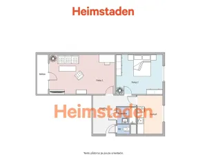 Pronájem bytu 2+1, Havířov - Město, 17. listopadu, 55 m2