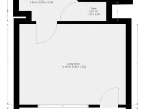 Pronájem bytu 1+kk, Praha - Troja, Lešenská, 26 m2