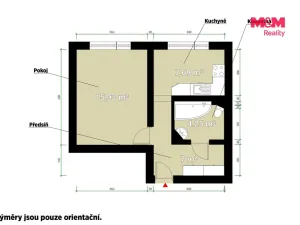 Pronájem bytu 1+1, Plasy, Potoční, 38 m2