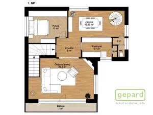 Prodej rodinného domu, Sedlčany, Seifertova, 204 m2