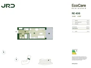 Prodej bytu 1+kk, Praha - Hostivař, Dolnoměcholupská, 27 m2