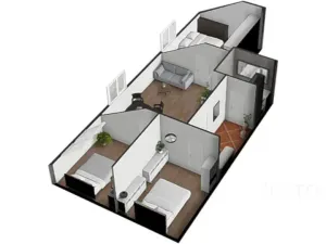 Prodej bytu 4+kk, Písek, Pražská, 71 m2