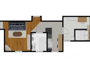 Prodej bytu 2+kk, Vráž, 51 m2
