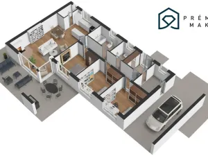 Prodej pozemku, Most, 770 m2