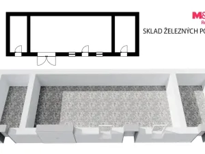 Pronájem výrobních prostor, Dubenec, 453 m2