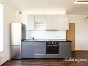 Pronájem bytu 1+kk, Praha - Vysočany, Pod Harfou, 32 m2