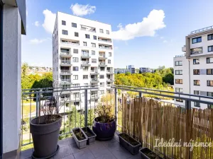 Pronájem bytu 1+kk, Praha - Vysočany, Pod Harfou, 32 m2