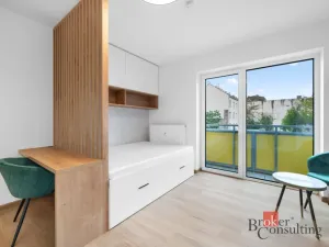 Pronájem bytu 1+kk, Brno - Zábrdovice, Bratislavská, 24 m2