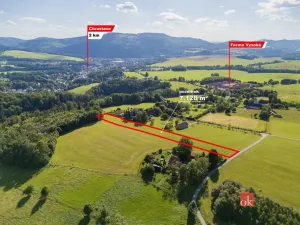 Prodej louky, Chrastava - Horní Chrastava, Frýdlantská, 7126 m2