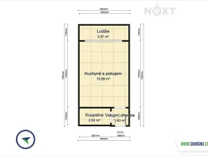 Prodej bytu 1+kk, Zábřeh, 28. října, 20 m2