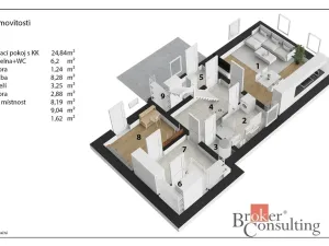 Prodej rodinného domu, Jindřichovice pod Smrkem - Dětřichovec, 135 m2
