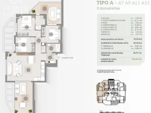 Prodej bytu 4+kk, Calpe, Alicante, Španělsko, 93 m2