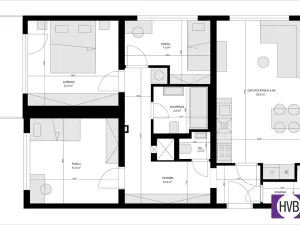 Prodej bytu 4+kk, Praha - Záběhlice, Narcisová, 74 m2