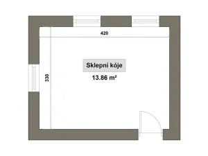 Prodej bytu 2+1, Rožnov pod Radhoštěm, Jiřího Wolkera, 50 m2