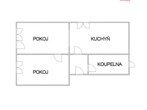 Pronájem bytu 2+1, Ostrava - Hrabůvka, Dvouletky, 50 m2
