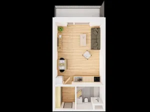 Prodej bytu 1+kk, České Budějovice, Jírovcova, 40 m2