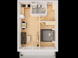 Prodej bytu 2+kk, České Budějovice, Jírovcova, 57 m2