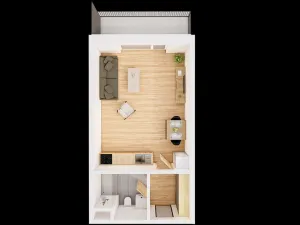 Prodej bytu 1+kk, České Budějovice, Jírovcova, 40 m2
