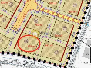 Prodej pozemku pro bydlení, Strakonice - Dražejov, U Větrolamu, 874 m2