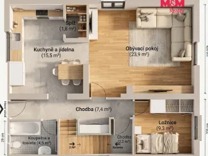 Prodej rodinného domu, Okrouhlo, 129 m2