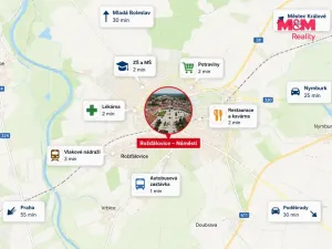 Prodej bytu 2+1, Rožďalovice, Náměstí, 61 m2