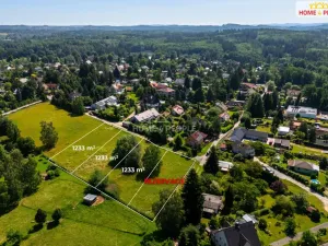 Prodej pozemku pro bydlení, Kamenice - Nová Hospoda, Na Vyhlídce, 3699 m2