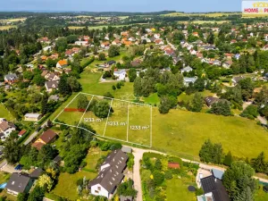 Prodej pozemku pro bydlení, Kamenice - Nová Hospoda, Na Vyhlídce, 3699 m2