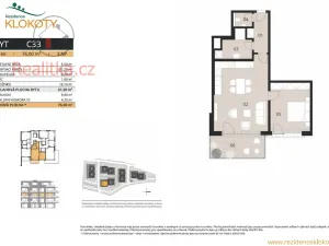 Prodej bytu 2+kk, Tábor - Klokoty, Jaroslava Vacka, 76 m2