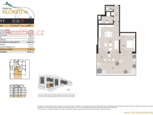 Prodej bytu 2+kk, Tábor - Klokoty, Jaroslava Vacka, 77 m2