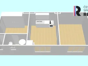 Prodej bytu 1+1, Kryry, Tovární, 50 m2