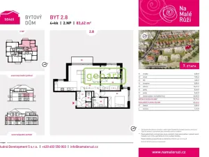 Prodej bytu 4+kk, Drahelčice, Na Malé Růži, 80 m2