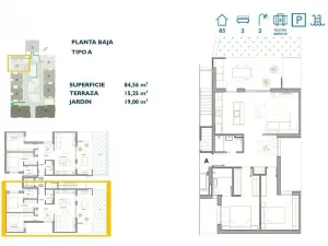 Prodej bytu 3+kk, San Pedro del Pinatar, Murcia, Španělsko, 84 m2