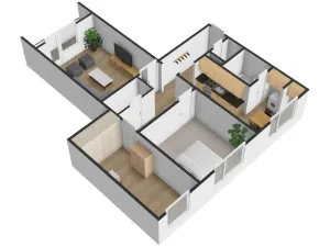 Pronájem bytu 3+1, Olomouc - Povel, Heleny Malířové, 72 m2