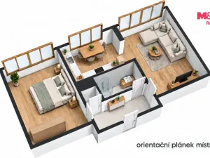 Prodej bytu 2+kk, Kutná Hora - Hlouška, Hašplířská, 50 m2