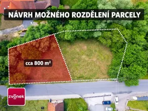Prodej pozemku pro bydlení, Ublo, 800 m2