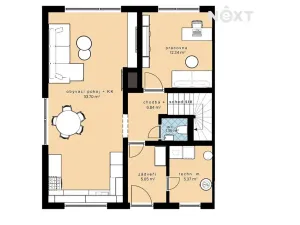 Prodej rodinného domu, Staré Hodějovice, Krátká, 124 m2