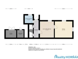 Prodej rodinného domu, Dýšina, Přátelství, 58 m2