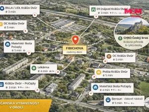 Prodej rodinného domu, Králův Dvůr, Fibichova, 97 m2