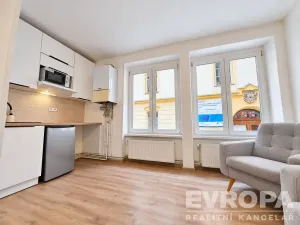Pronájem bytu 1+kk, Cheb, Hradební, 23 m2