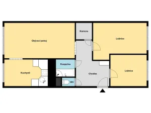 Prodej bytu 3+1, Kladno, 70 m2