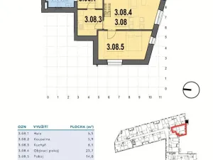 Prodej apartmánu, Vrchlabí - Hořejší Vrchlabí, Horská, 82 m2