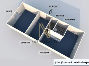 Pronájem bytu 1+1, Domažlice, Švabinského, 42 m2