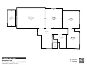 Prodej bytu 3+1, Chomutov, Čelakovského, 72 m2