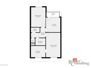 Prodej bytu 3+1, Rokycany - Nové Město, Rokycanova, 66 m2