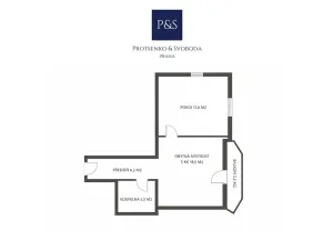 Prodej bytu 2+kk, Praha - Kbely, Rackova zahrada, 54 m2